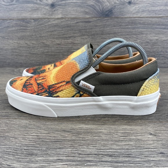Vans Classic Slip On Cali Tapestry Forest Skate Shoes Men\'s Size 4.5 Us Multi main image 9